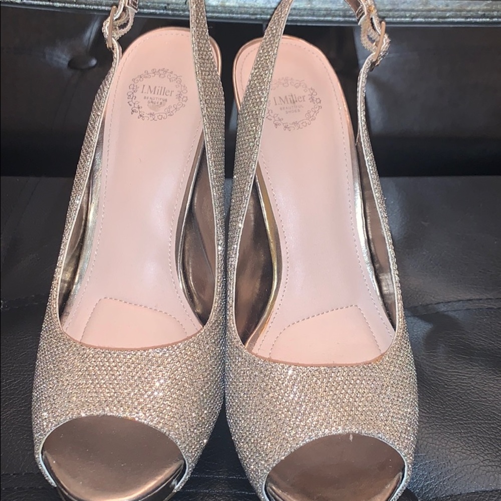 Gold heels